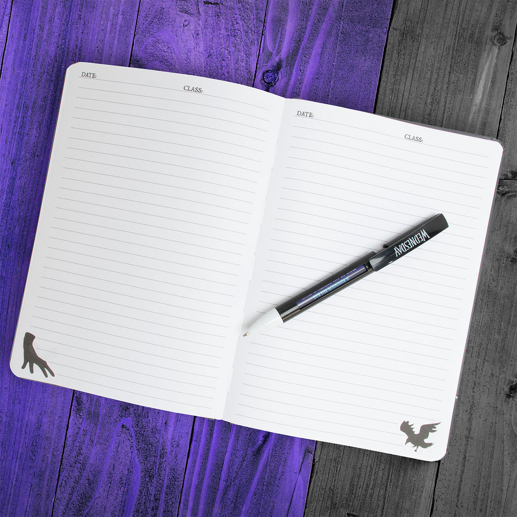 Immagine del prodotto Wednesday - Stay Kooky Quaderno con Penna a Sfera