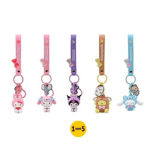 Immagine del prodotto Sanrio - Serie Animali Portachiavi misterioso