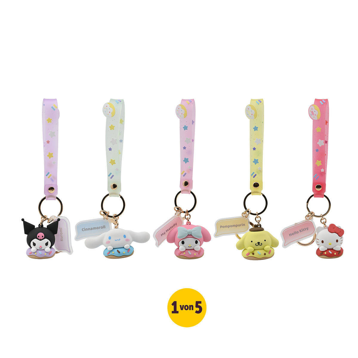 Immagine del prodotto Sanrio - Portachiavi Misterioso Serie Donuts Hello Kitty