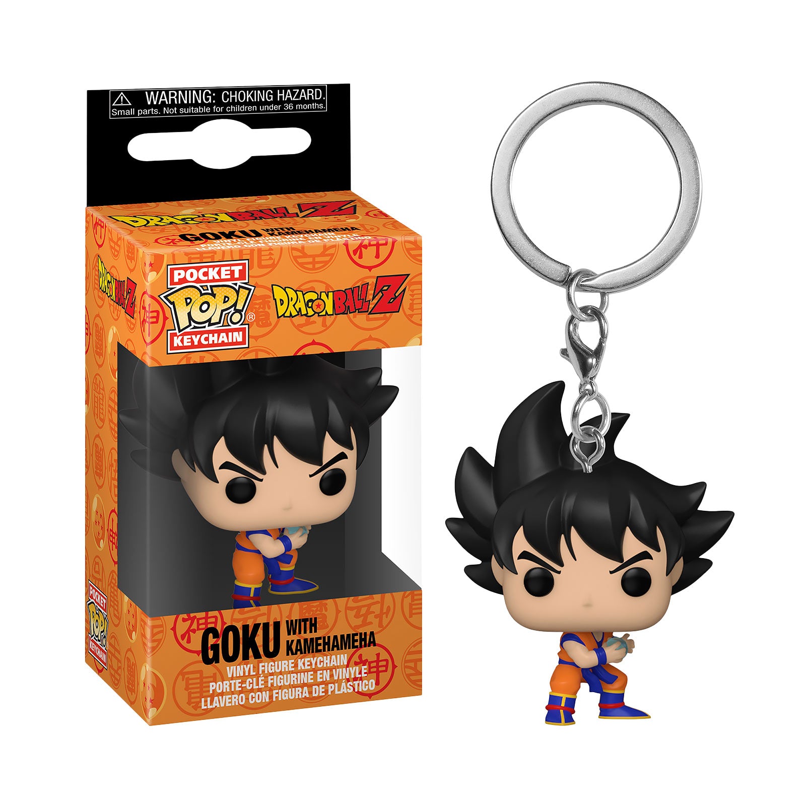 Immagine del prodotto Dragon Ball Z - Goku con Kamehameha portachiavi Funko Pop