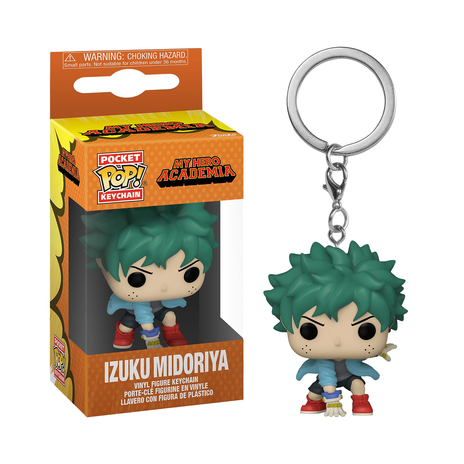 Product image My Hero Academia - Deku with Gloves Funko Pop Keychain