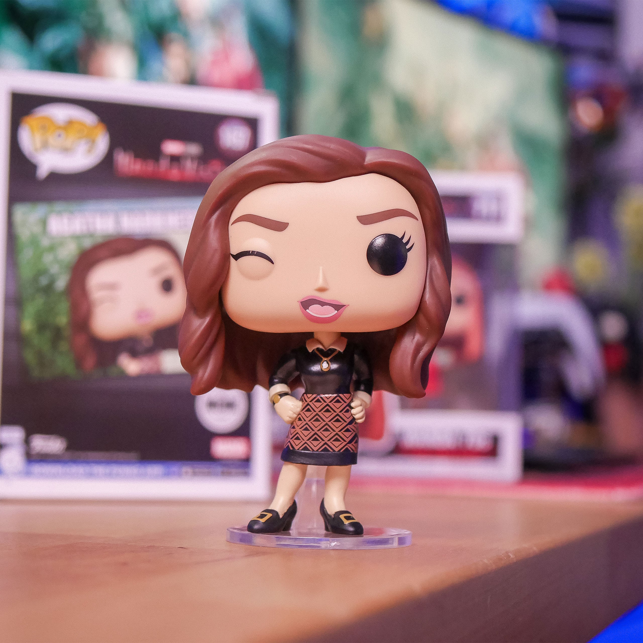 Immagine del prodotto WandaVision - Agatha Harkness Funko Pop Meme Bobblehead Figura
