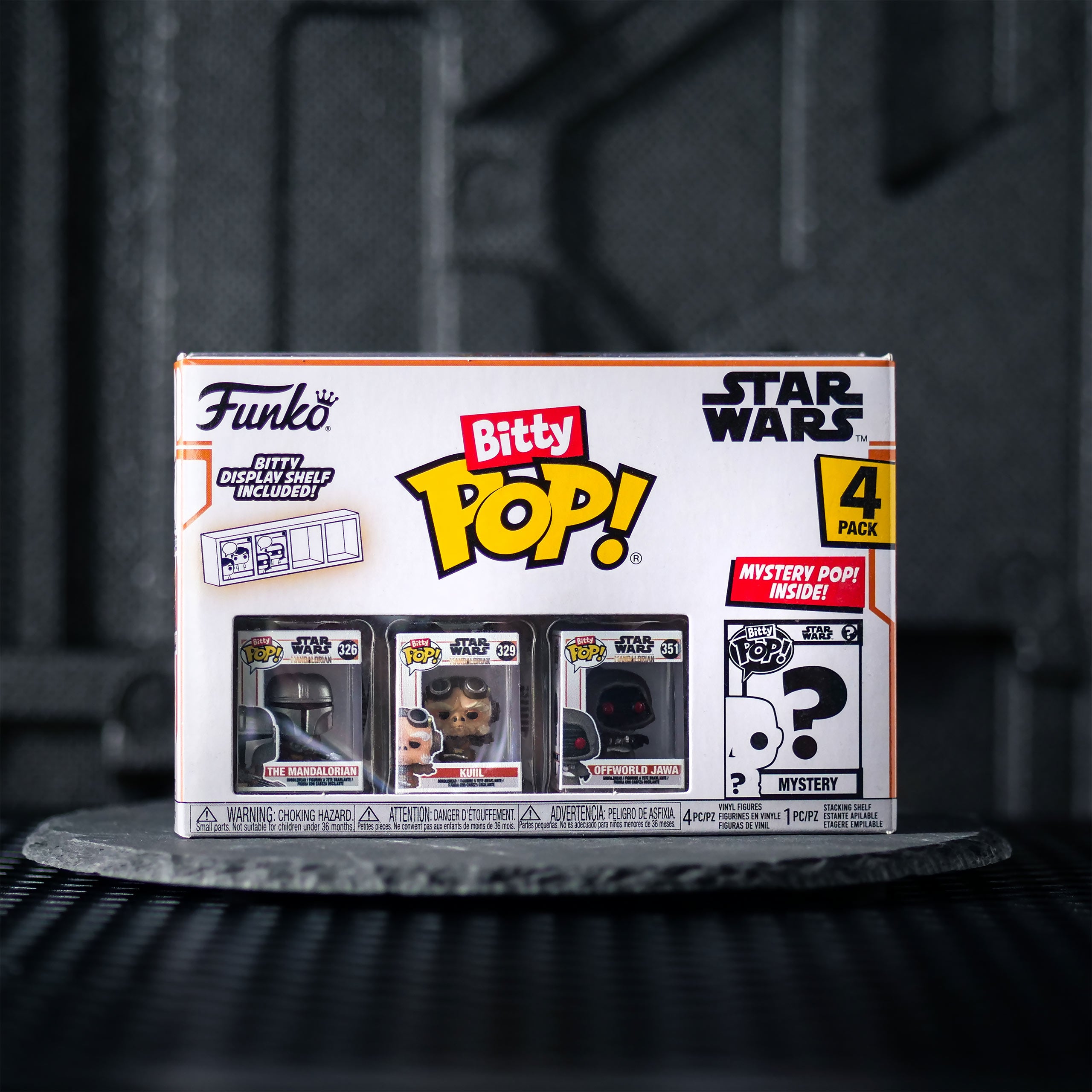 Immagine del prodotto Star Wars The Mandalorian - Funko Bitty Pop Set di 4 figure Serie 2