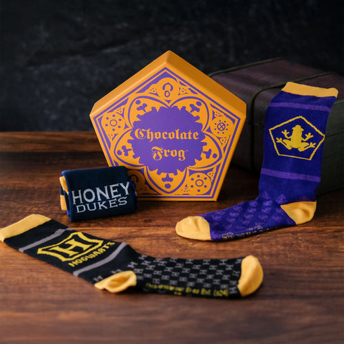 Immagine del prodotto Harry Potter - Set di 3 paia di calzini in scatola Rana di Cioccolato