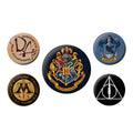 Immagine del prodotto Harry Potter - Set di 5 spille di simboli