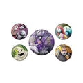 Product image Nightmare Before Christmas - Characters Button 5-piece Set