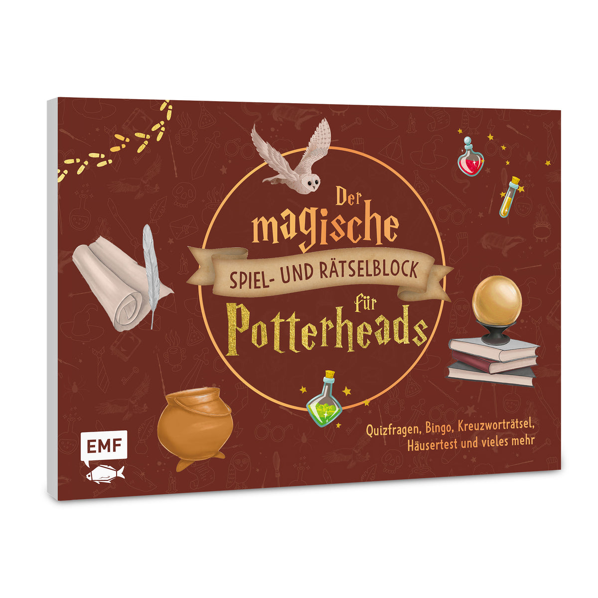 Immagine del prodotto Il magico blocco di giochi e indovinelli per Potterheads