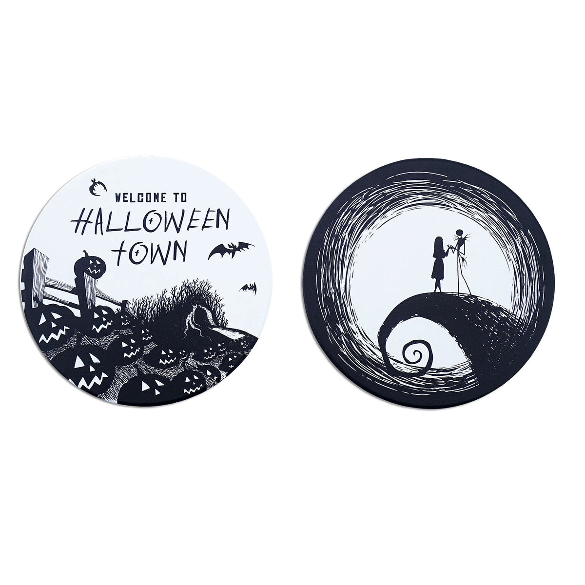 Immagine del prodotto Nightmare Before Christmas - Benvenuti a Halloween Town Set di 2 sottobicchieri