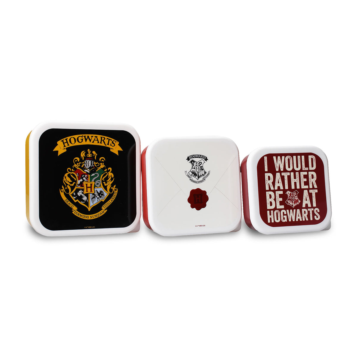 Immagine del prodotto Harry Potter - Set di 3 portapranzo con stemma di Hogwarts