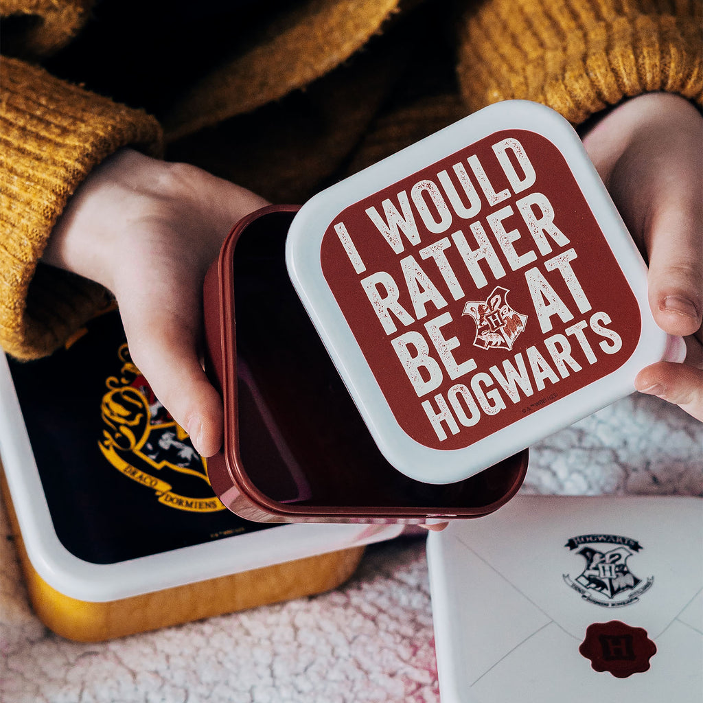 Immagine del prodotto Harry Potter - Set di 3 portapranzo con stemma di Hogwarts