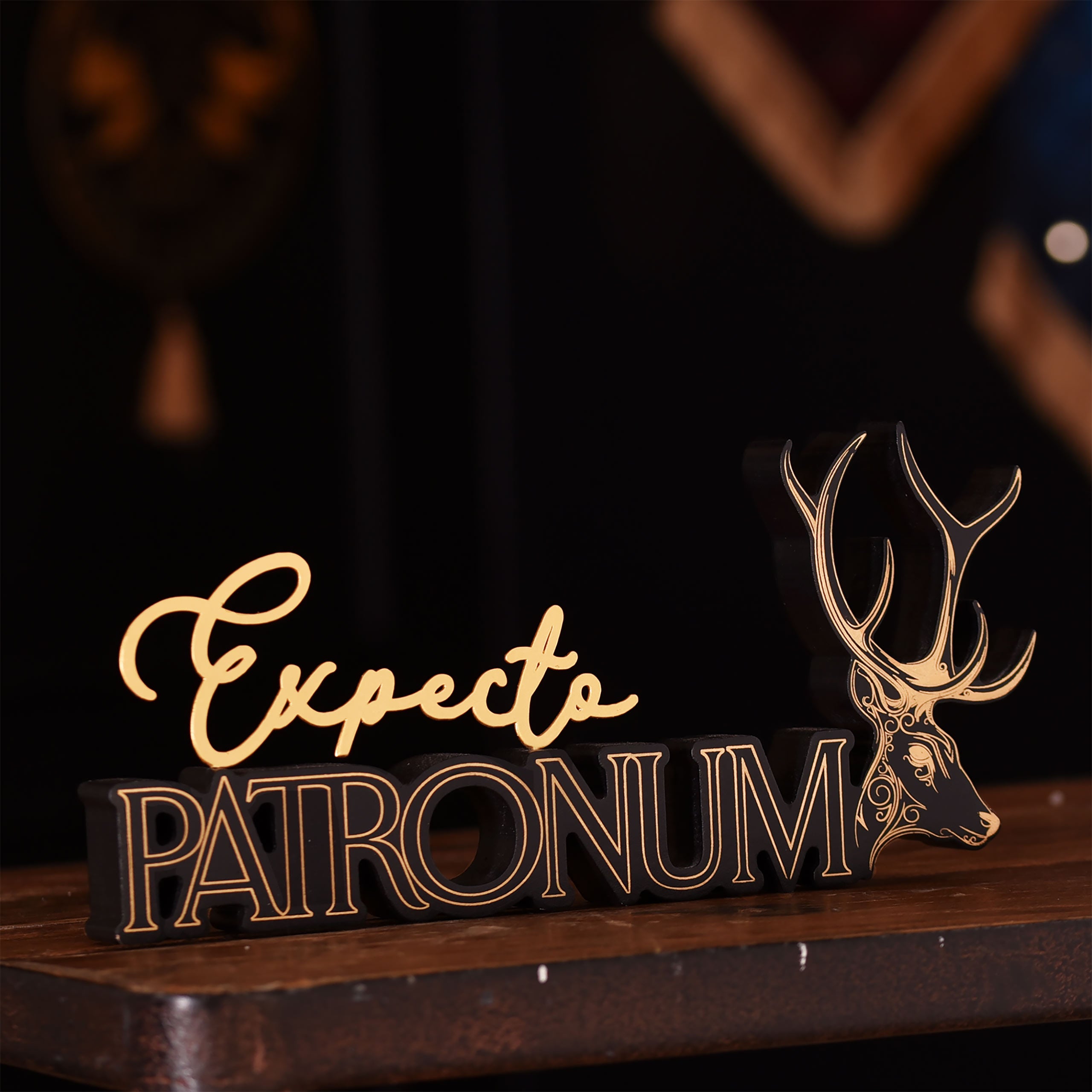 Immagine del prodotto Decorazione in legno Expecto Patronum - Harry Potter