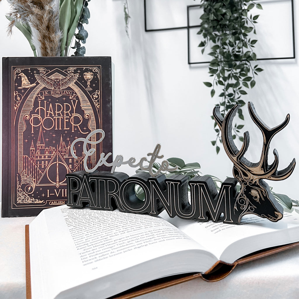 Immagine del prodotto Decorazione in legno Expecto Patronum - Harry Potter