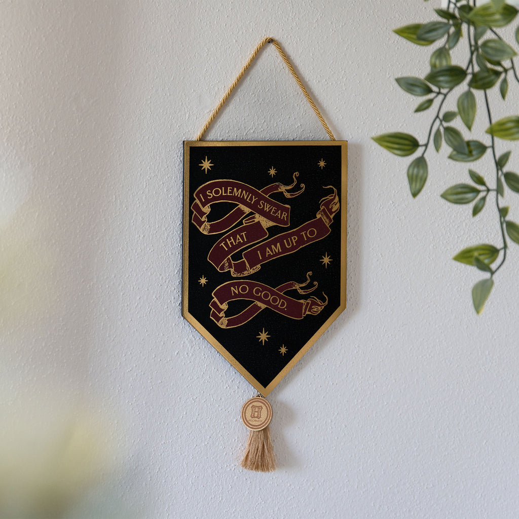 Immagine del prodotto Harry Potter - Targa in Legno Alumni 'I Solemnly Swear'