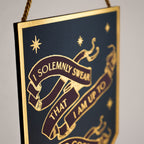 Immagine del prodotto Harry Potter - Targa in Legno Alumni 'I Solemnly Swear'