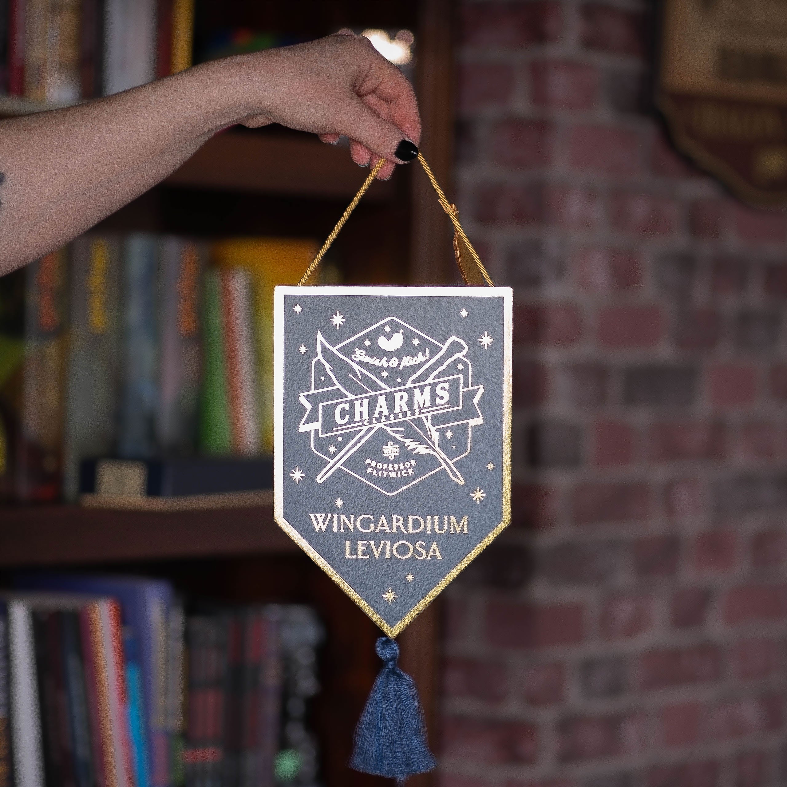 Immagine del prodotto Harry Potter - Alumni Wingardium Leviosa Decorazione da Parete in Legno