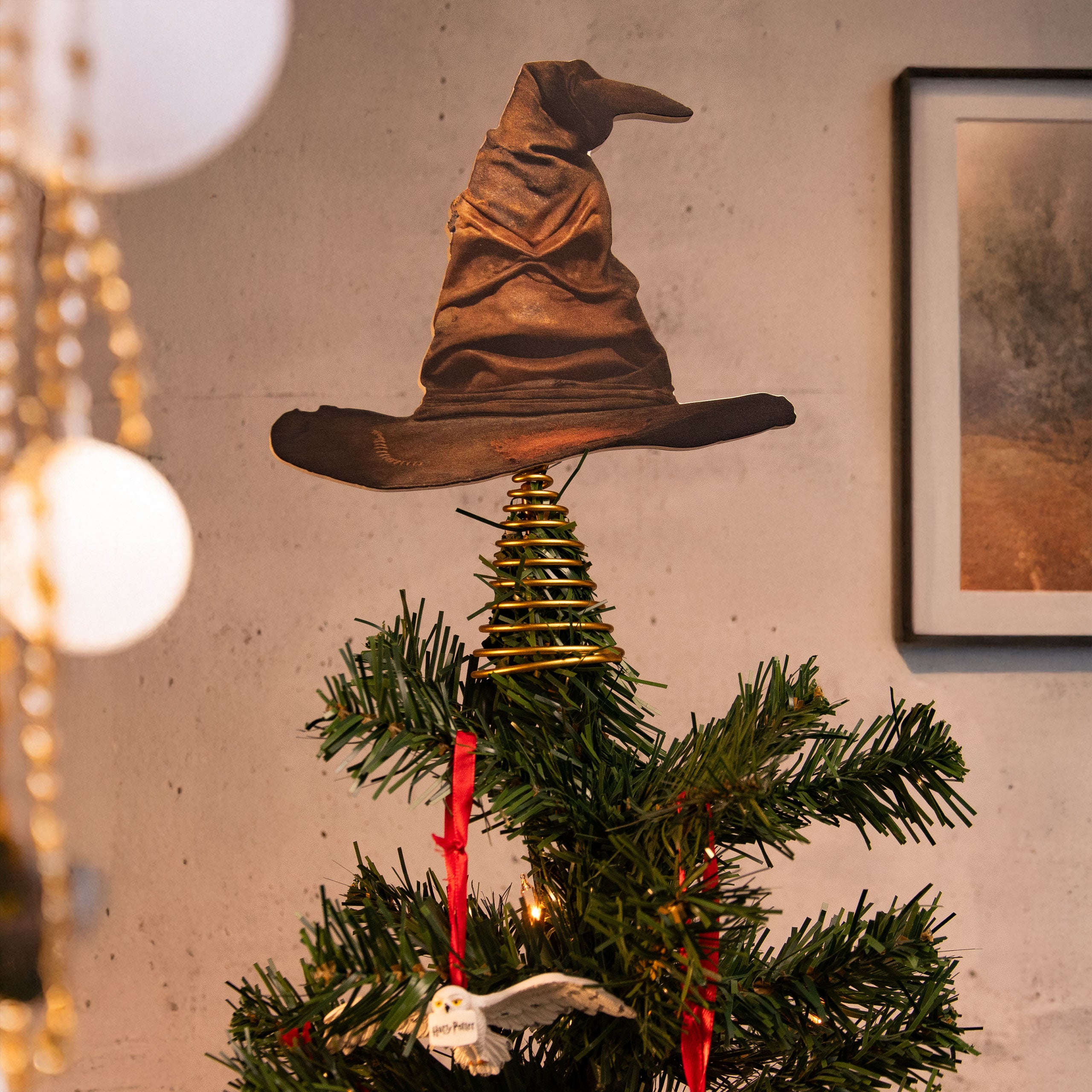Immagine del prodotto Harry Potter - Cappello Parlante per la punta dell'albero di Natale