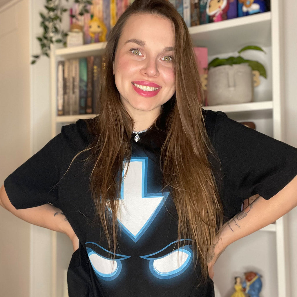 Immagine del prodotto Maglietta Spirit per fan di Avatar Aang nero