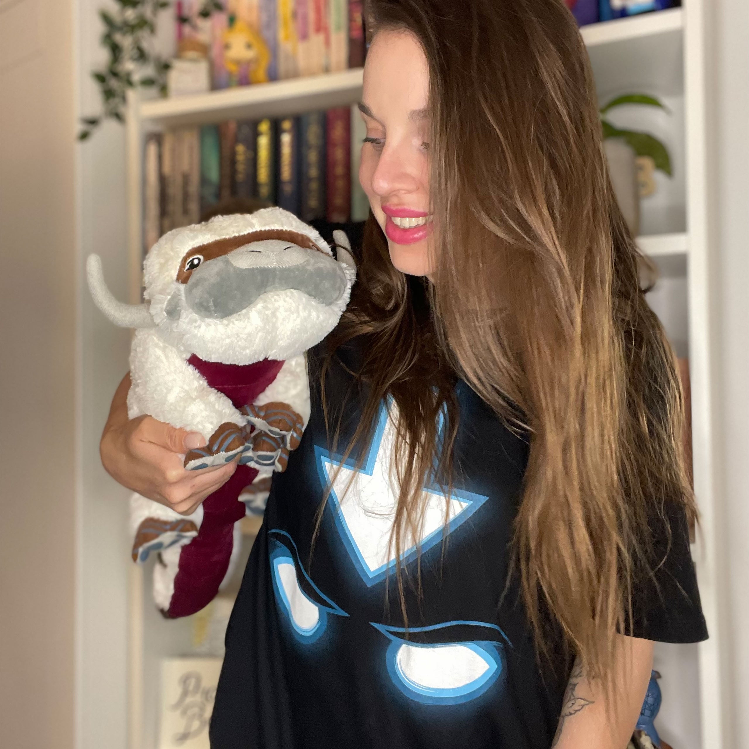 Immagine del prodotto Maglietta Spirit per fan di Avatar Aang nero
