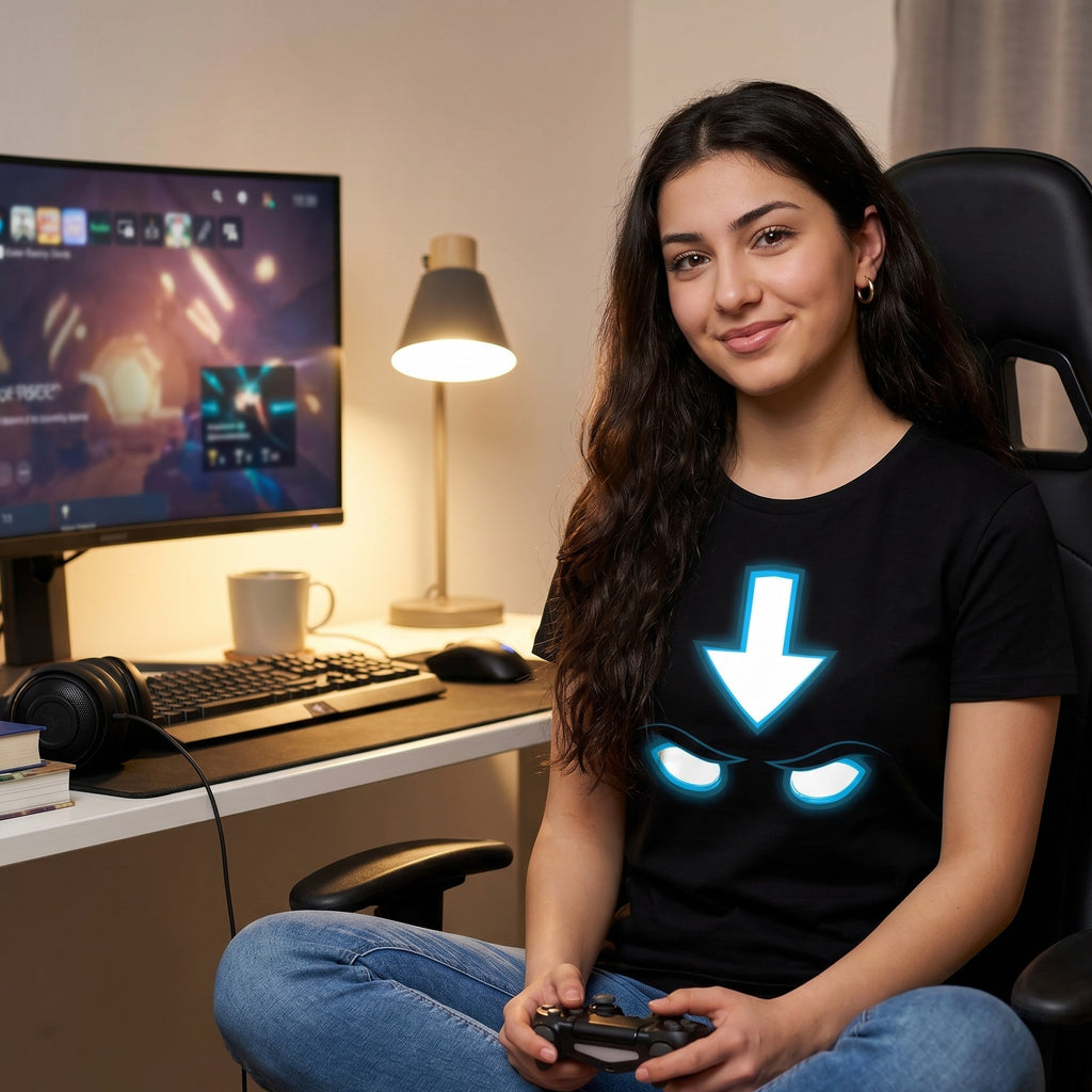Immagine del prodotto Maglietta Spirit per fan di Avatar Aang nero