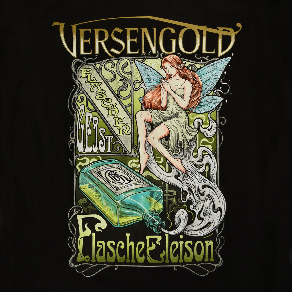 Immagine del prodotto Versengold - T-shirt Flaschengeist nera
