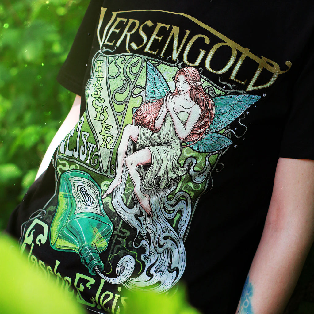 Immagine del prodotto Versengold - T-shirt Flaschengeist nera
