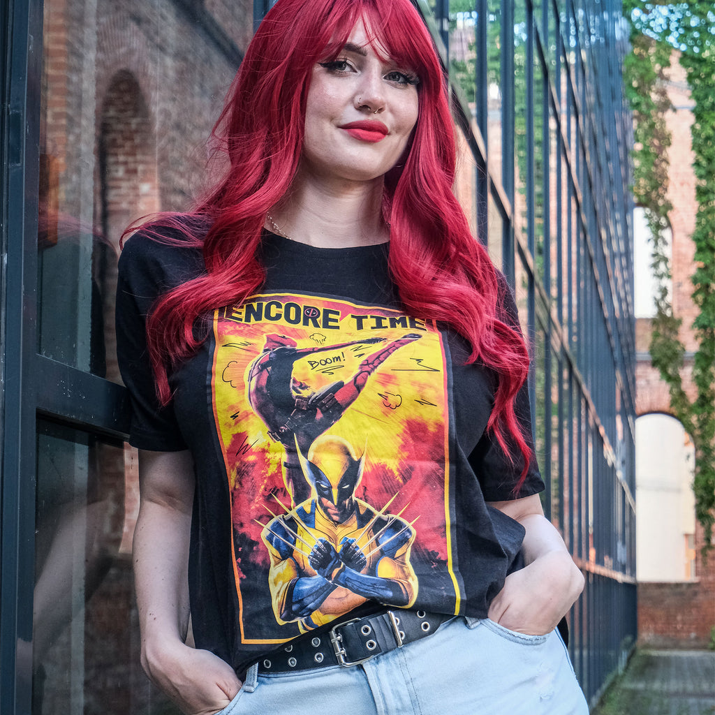 Immagine del prodotto Deadpool e Wolverine - Maglietta Encore Time nera