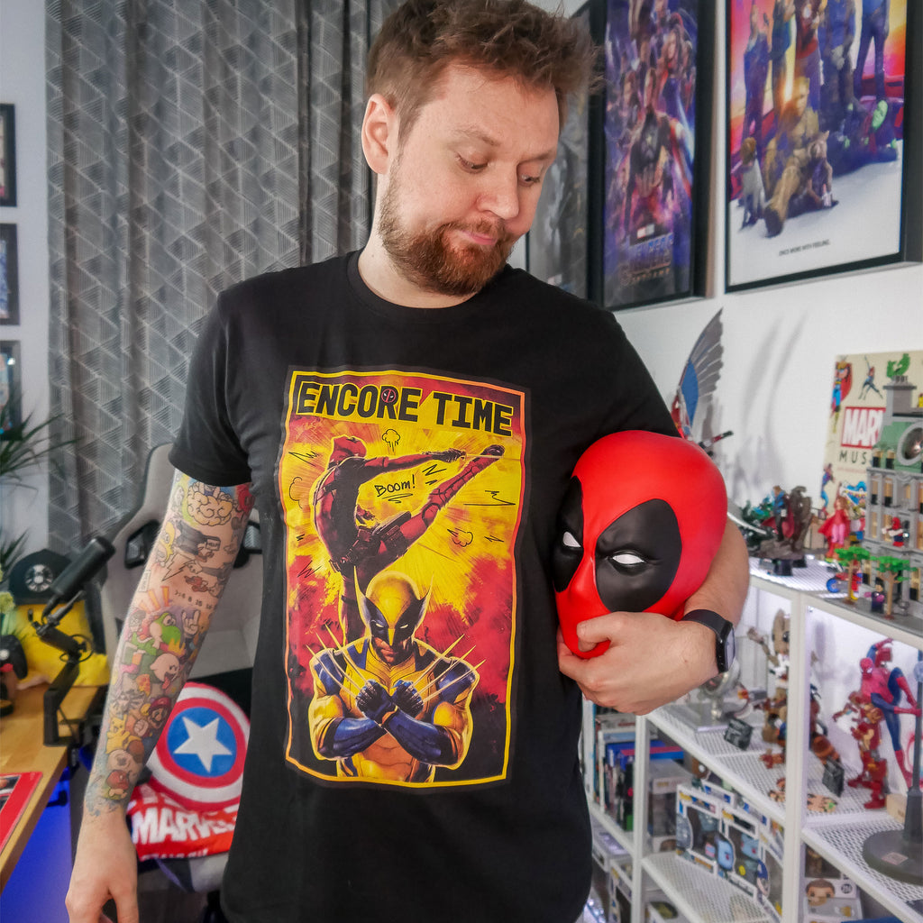 Immagine del prodotto Deadpool e Wolverine - Maglietta Encore Time nera