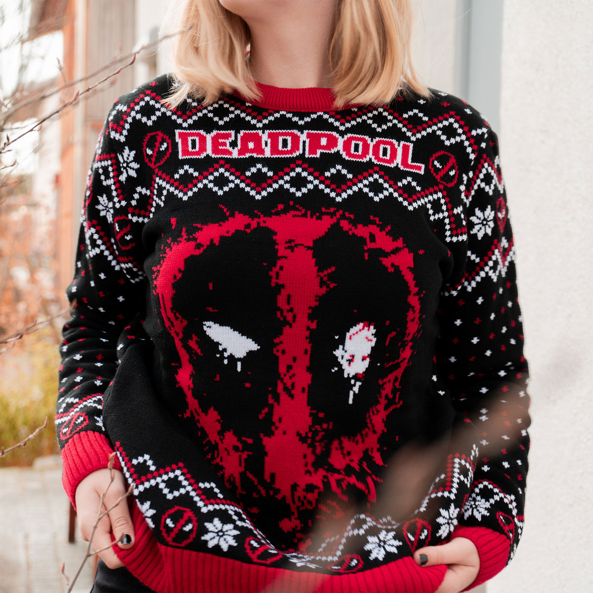 Immagine del prodotto Deadpool - Maglione a maglia Spray