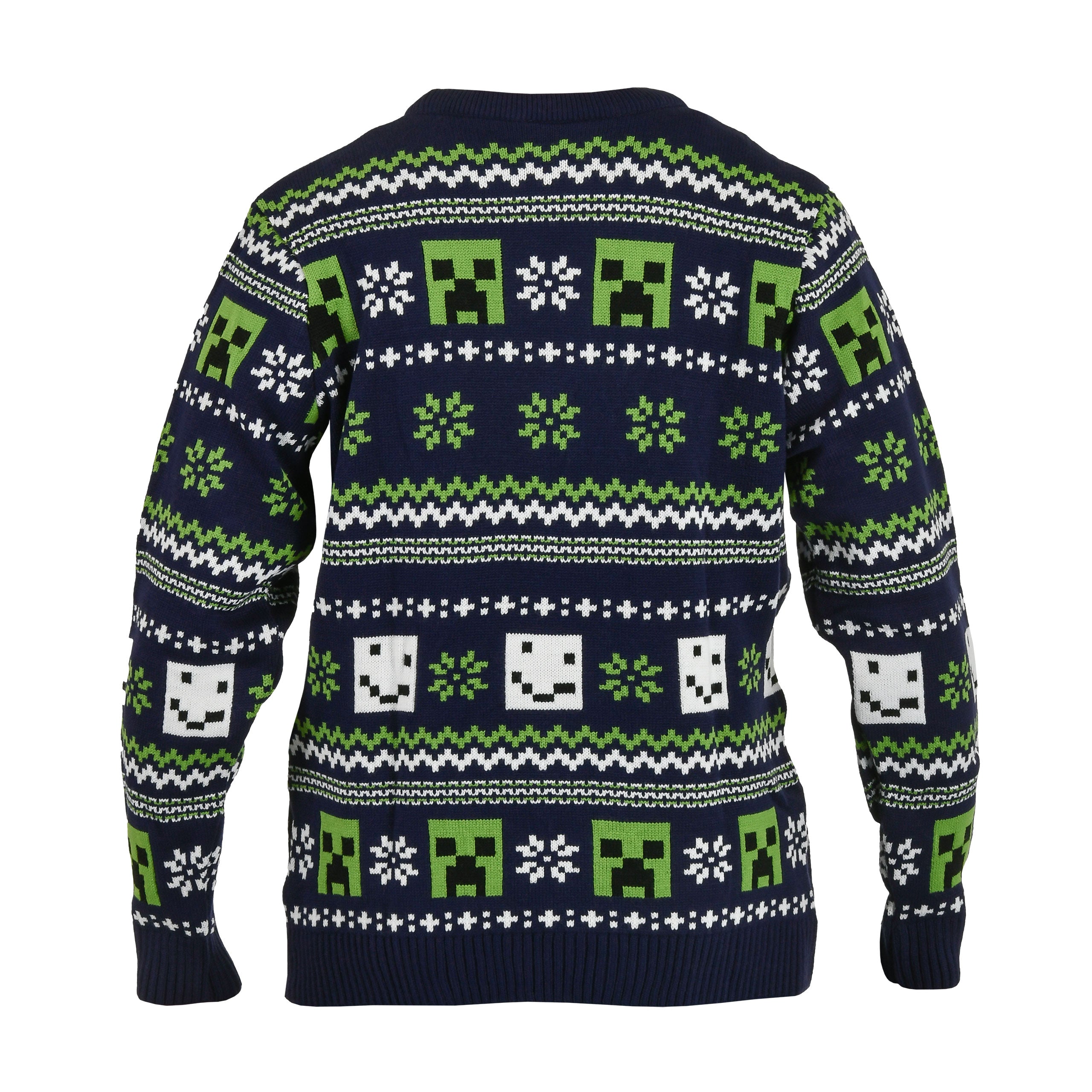 Immagine del prodotto Minecraft - Maglione a maglia con motivo blu