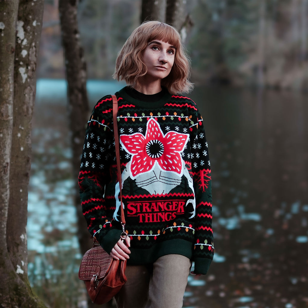 Immagine del prodotto Stranger Things - Maglione a maglia Demogorgon