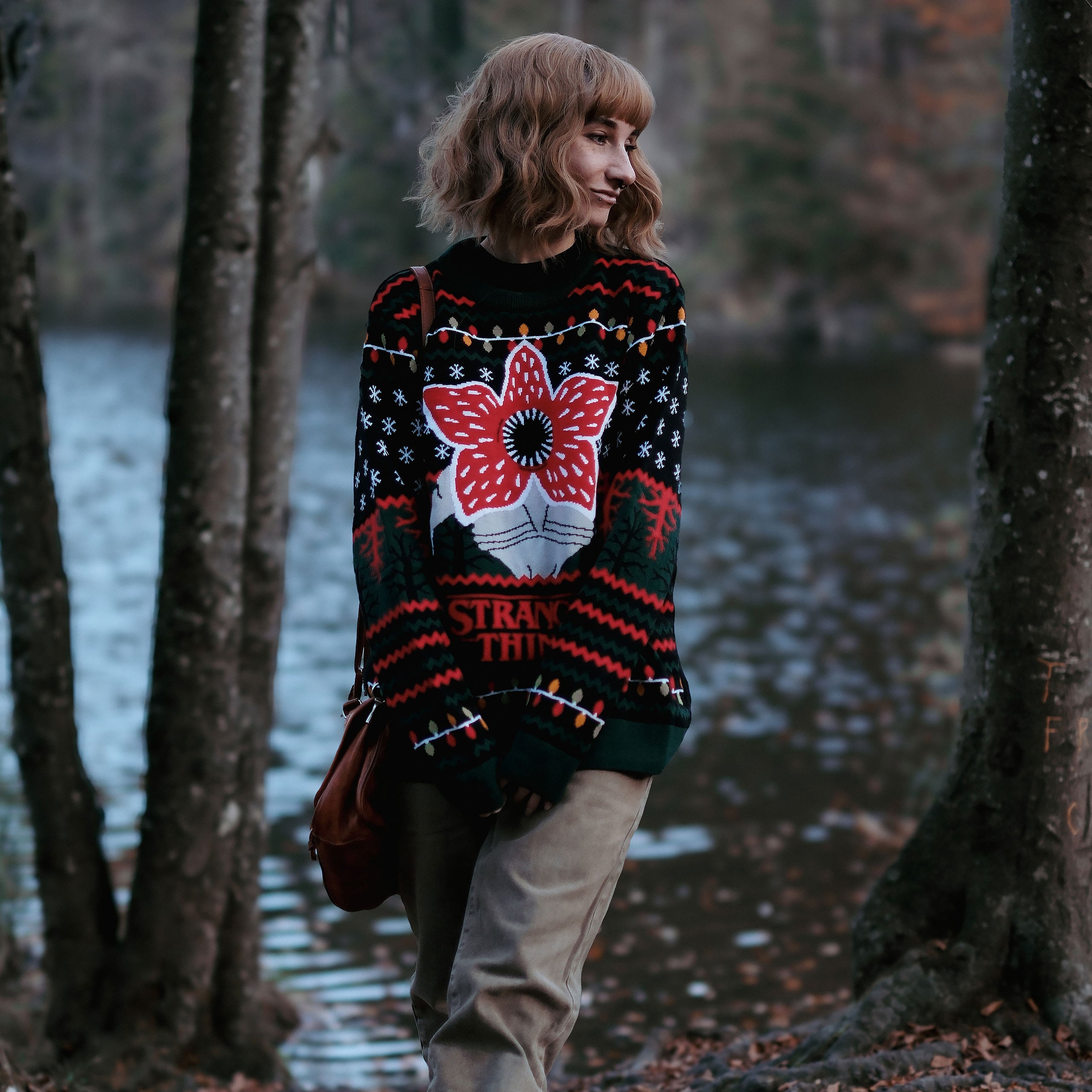 Immagine del prodotto Stranger Things - Maglione a maglia Demogorgon