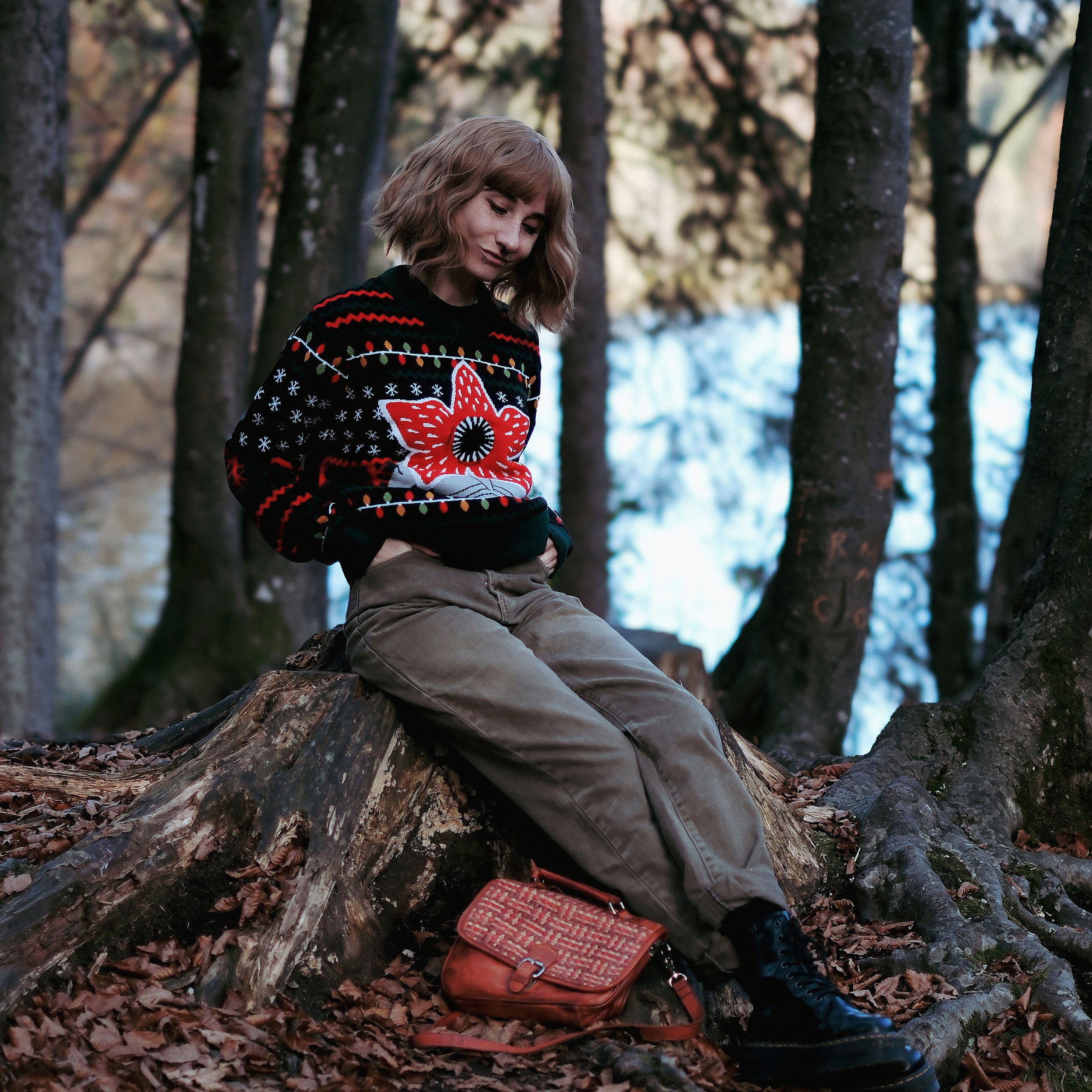 Immagine del prodotto Stranger Things - Maglione a maglia Demogorgon