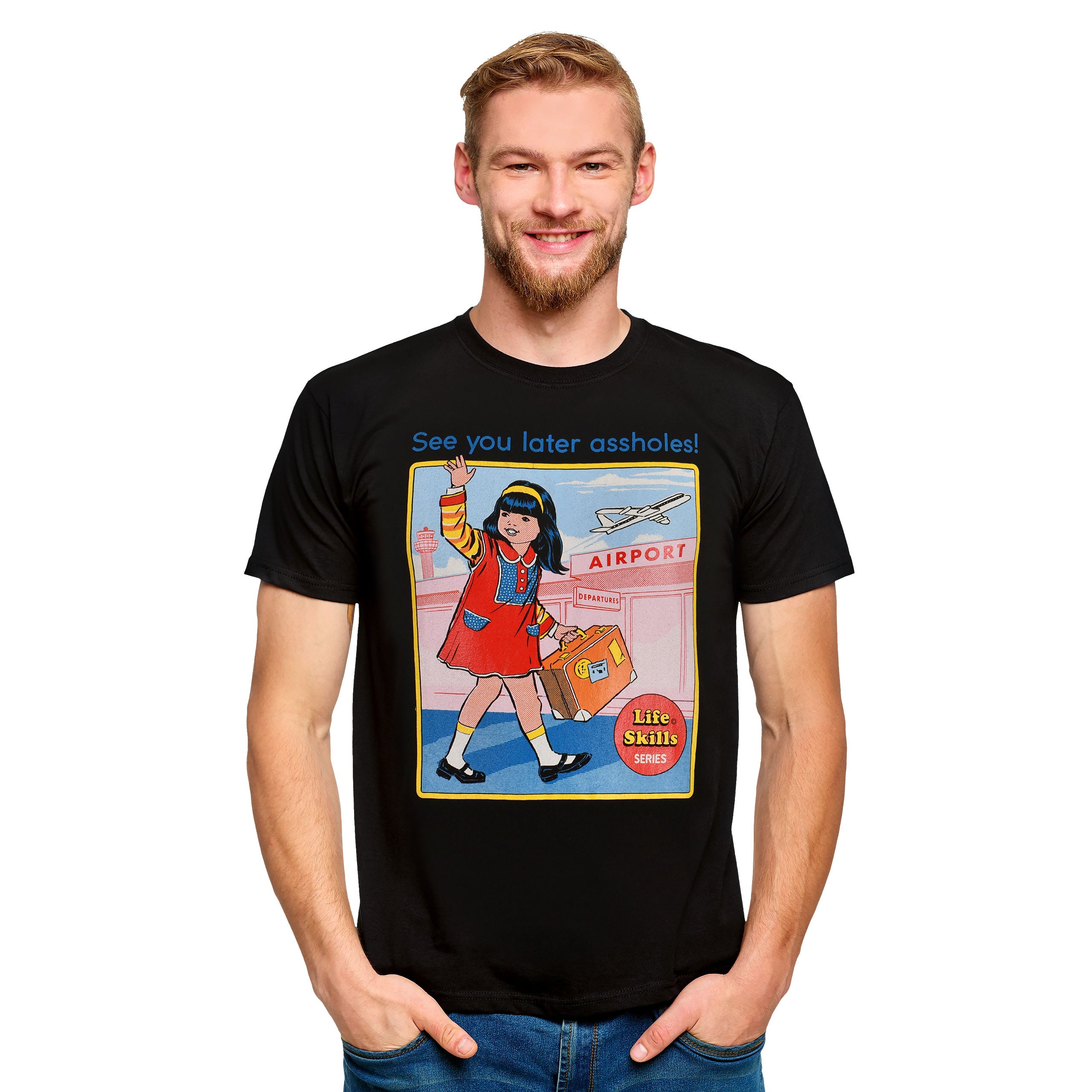 Immagine del prodotto Steven Rhodes - Ci vediamo dopo stronzi! T-shirt nera