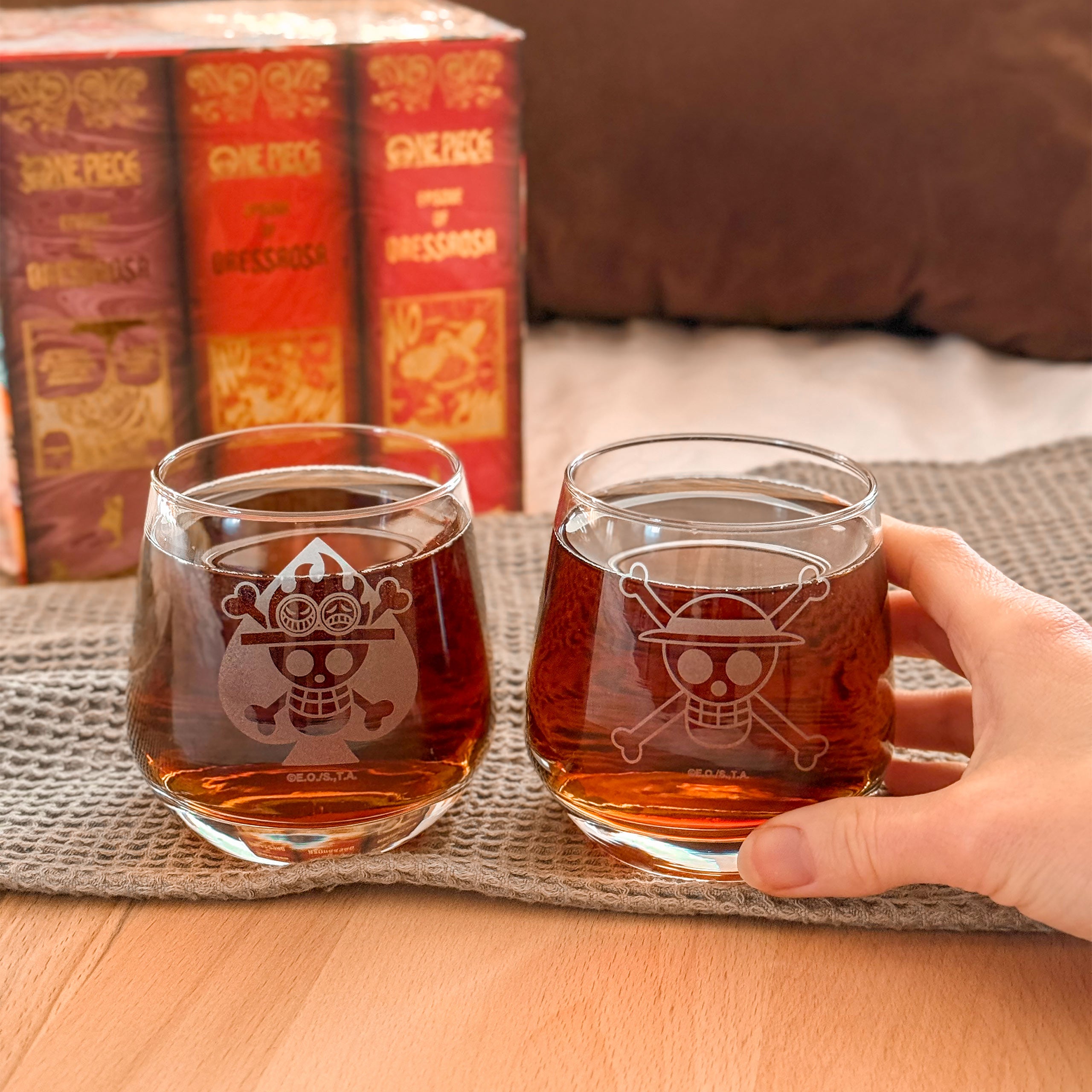 Product image One Piece - Luffy & Ace Glasses 2-Piece Set