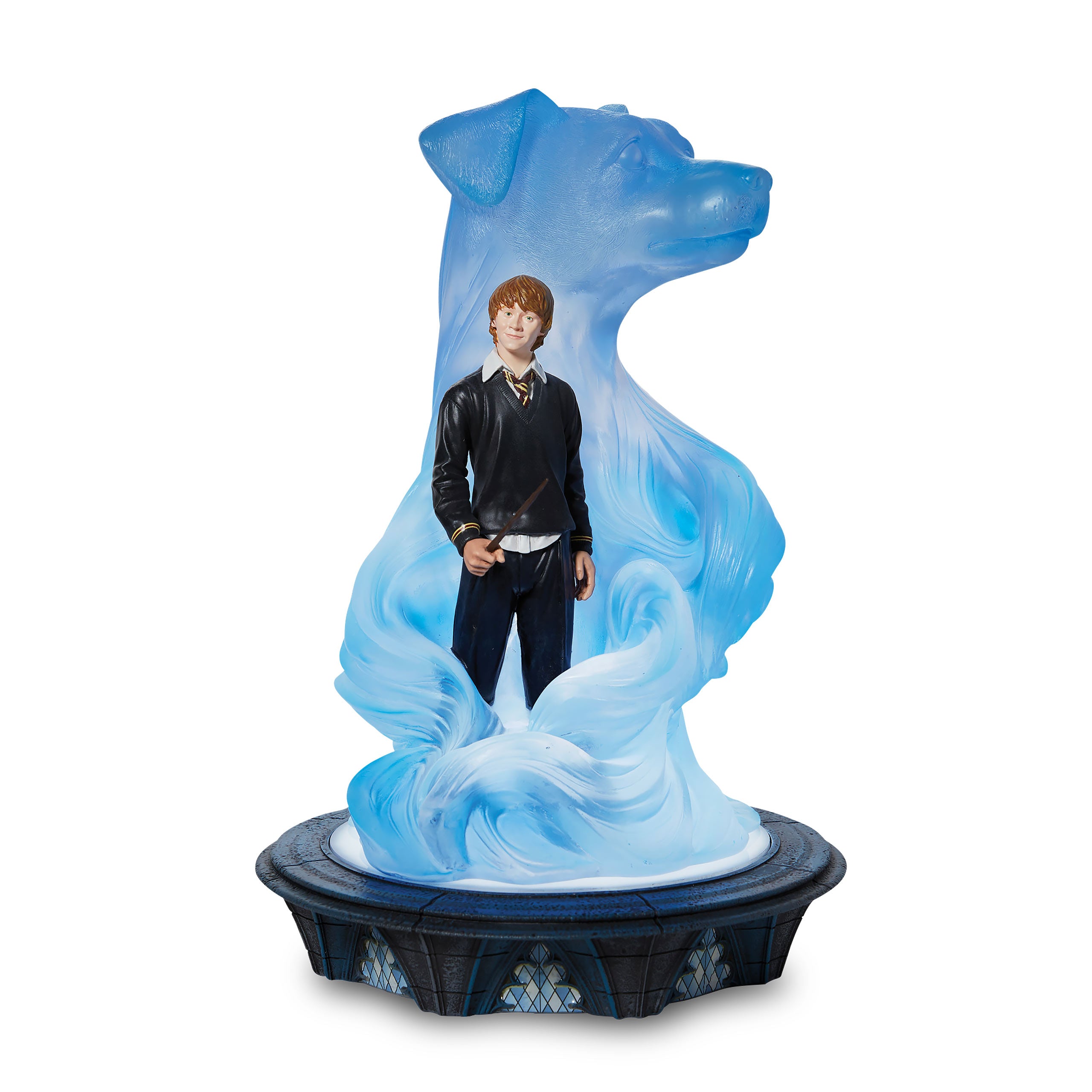 Immagine del prodotto Ron con figura Diorama Patronus con luce - Harry Potter