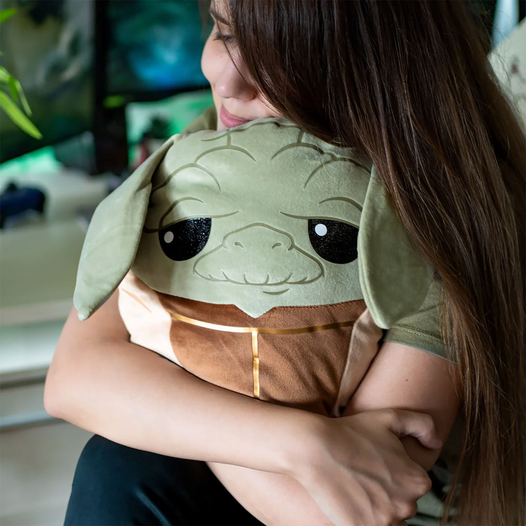 Immagine del prodotto Cuscino di Peluche Yoda Squishy Beanies 35cm - Star Wars