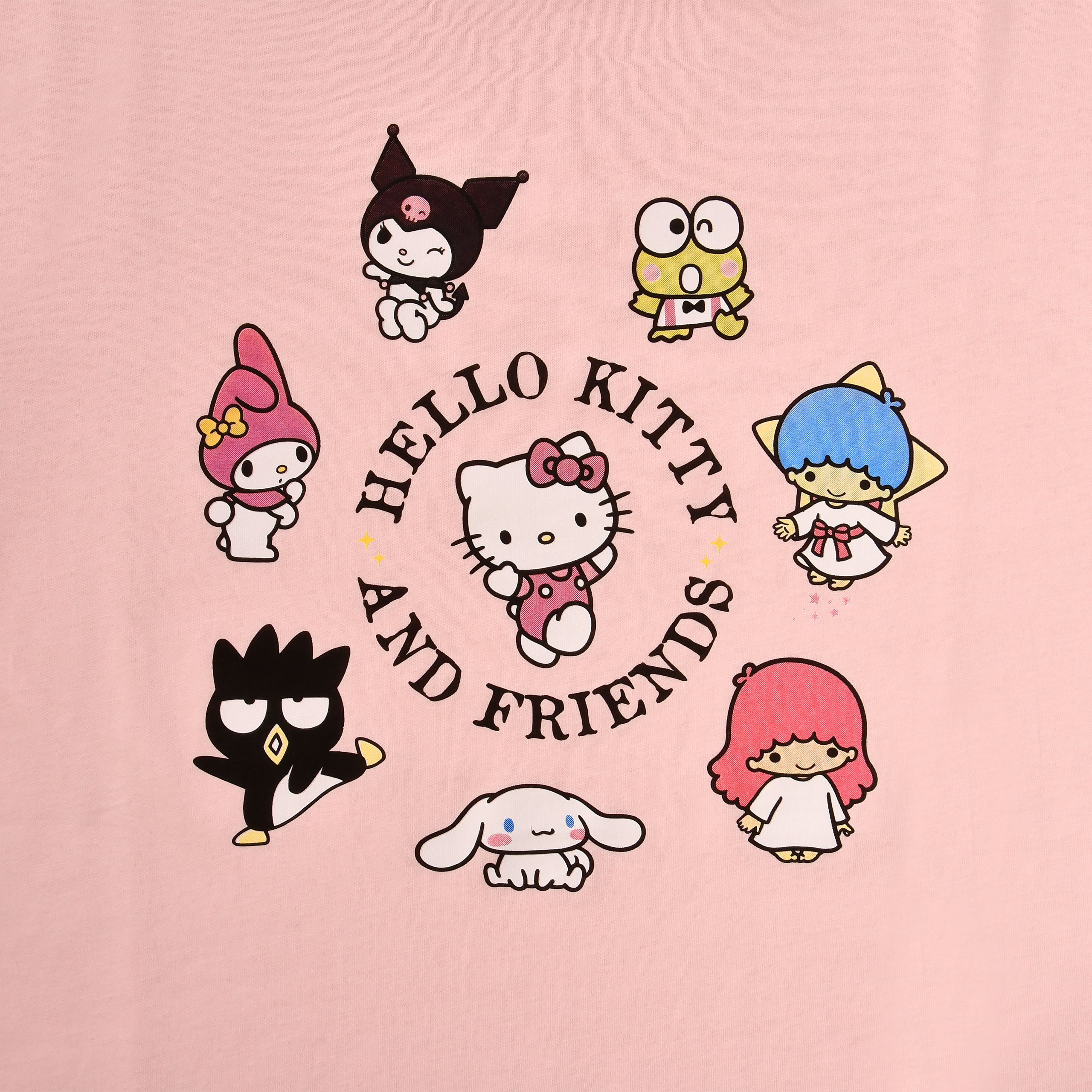 Immagine del prodotto T-shirt rosa Hello Kitty and Friends