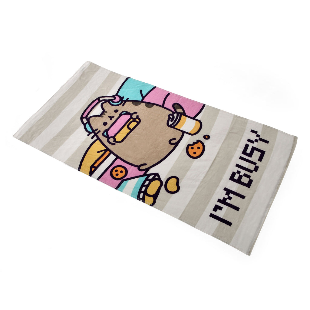 Immagine del prodotto Pusheen - Asciugamano da bagno 'Sono occupato'
