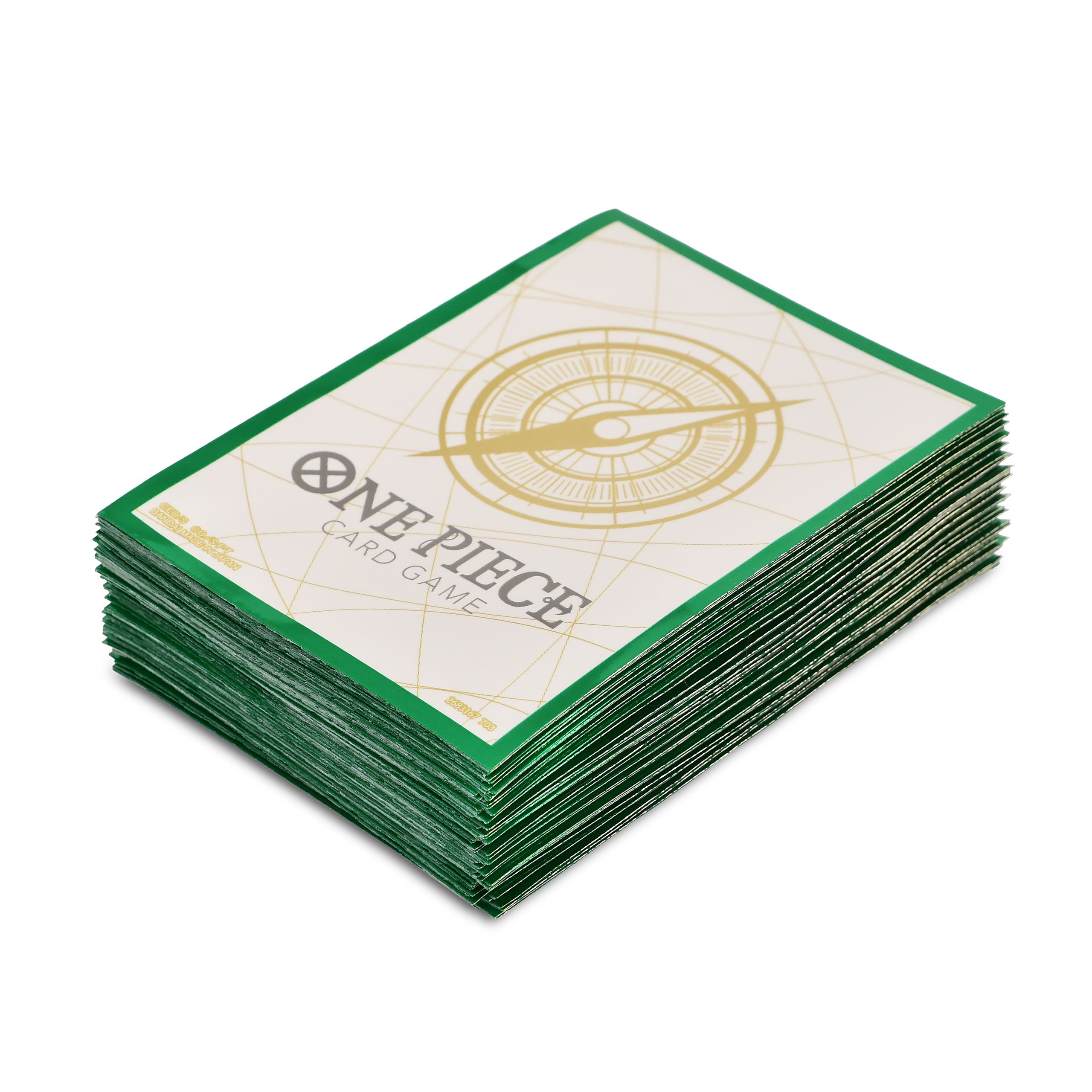 Immagine del prodotto One Piece Card Game - Bustine di carte con bordo verde