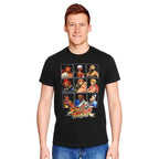 Immagine del prodotto Street Fighter - T-shirt dei personaggi nera
