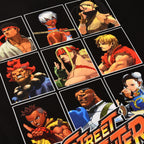 Immagine del prodotto Street Fighter - T-shirt dei personaggi nera