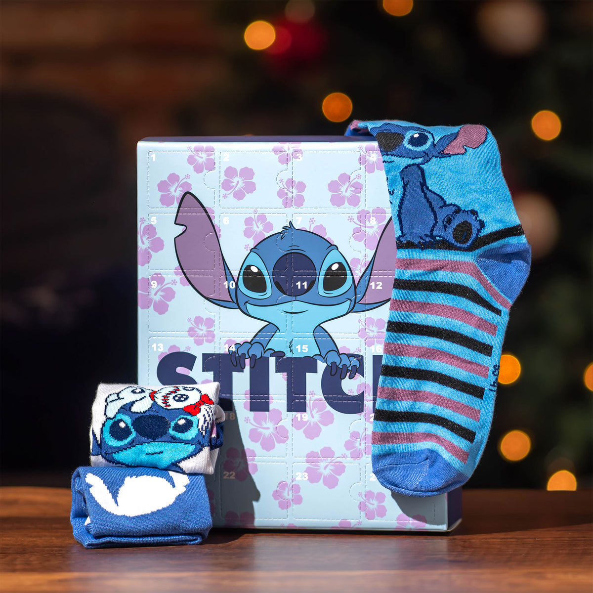 Immagine del prodotto Calendario dell'Avvento di calzini Stitch - Lilo & Stitch