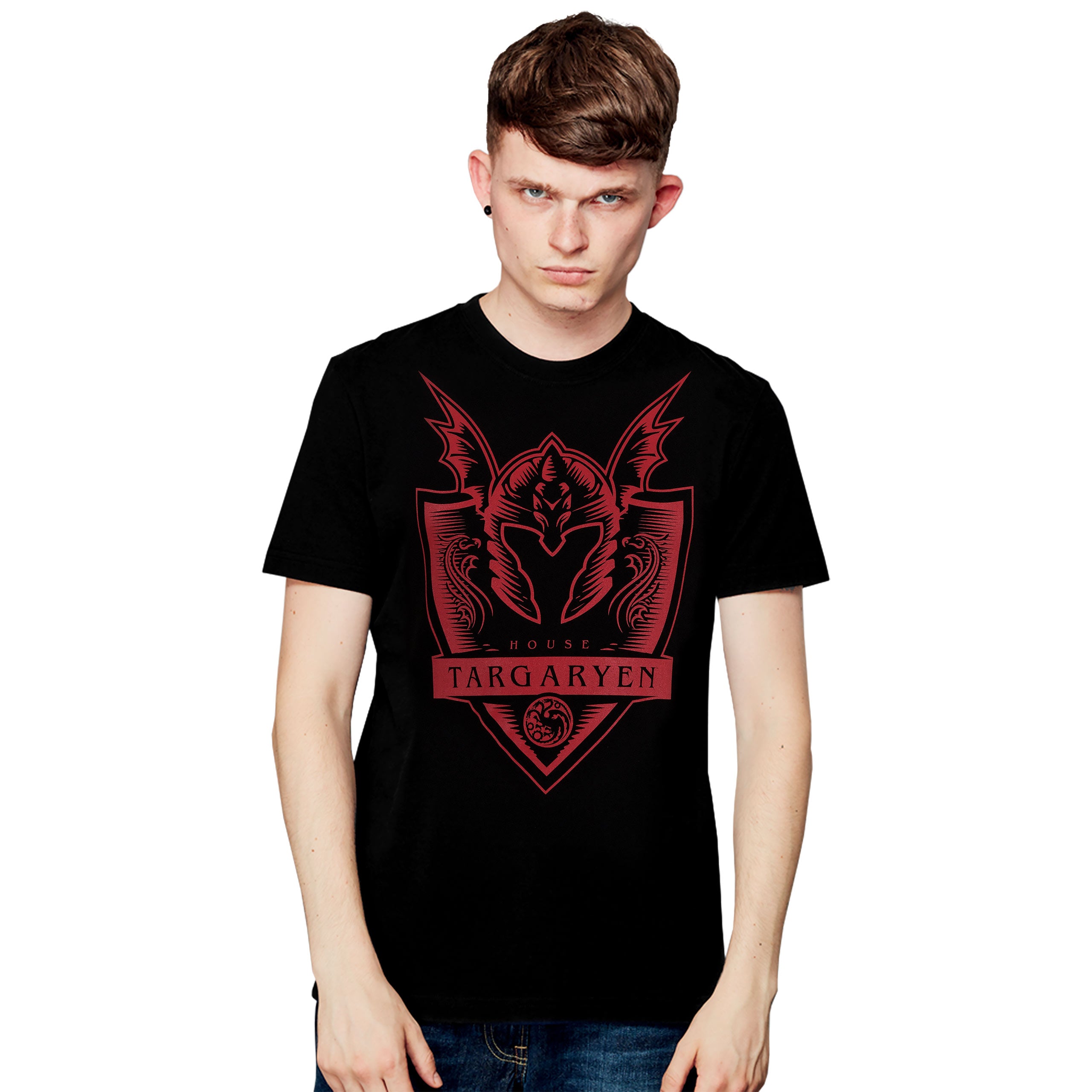 Immagine del prodotto T-shirt Targaryen nera - Casa del Drago