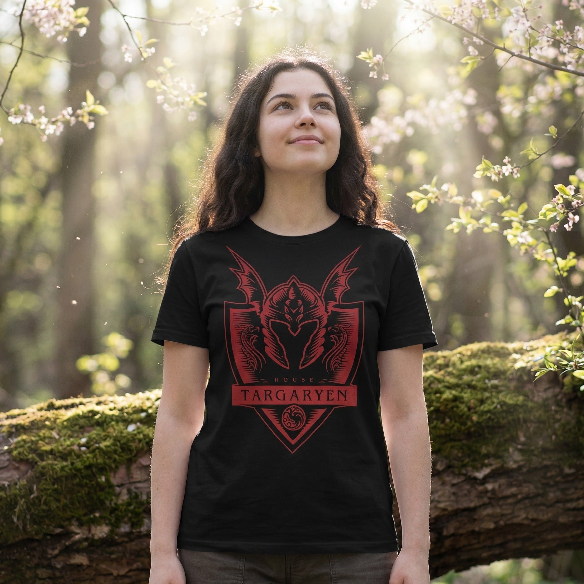 Immagine del prodotto T-shirt Targaryen nera - Casa del Drago