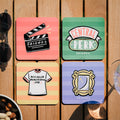 Immagine del prodotto Set di 4 sottobicchieri Friends