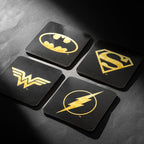 Immagine del prodotto Set di 4 sottobicchieri DC Comics Logos