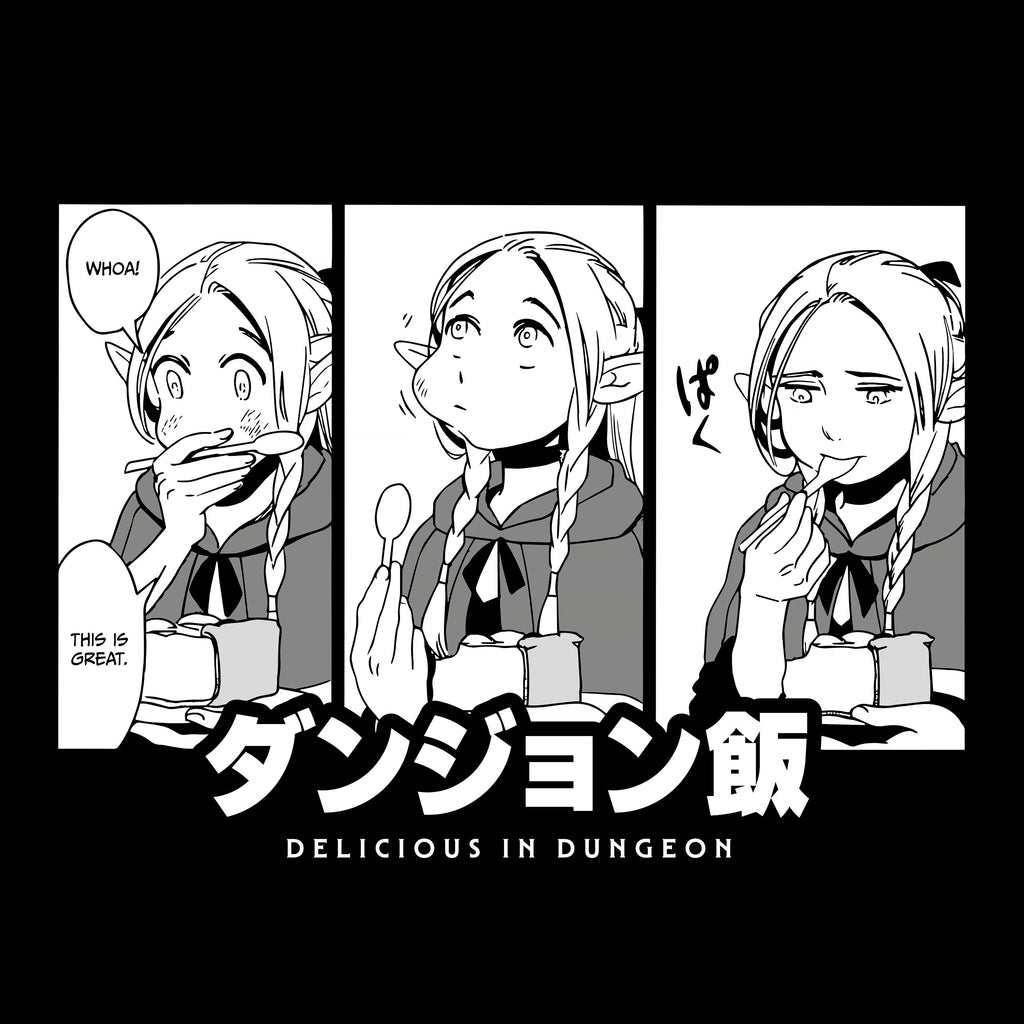 Immagine del prodotto Maglietta di Marcille per fan di Delicious in Dungeon
