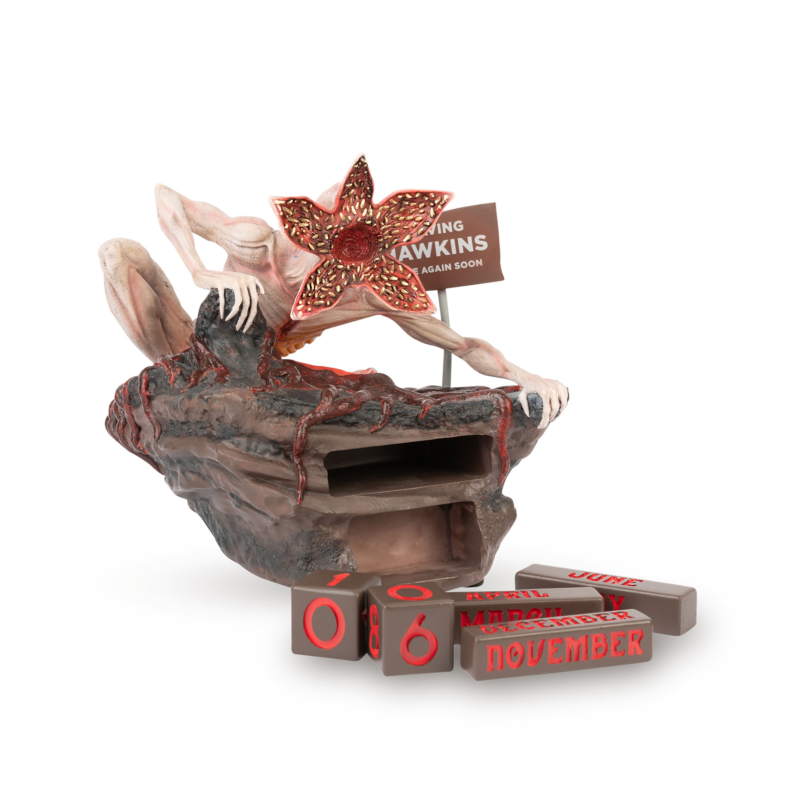 Product image Stranger Things - Demogorgon 3D Perpetual Calendar