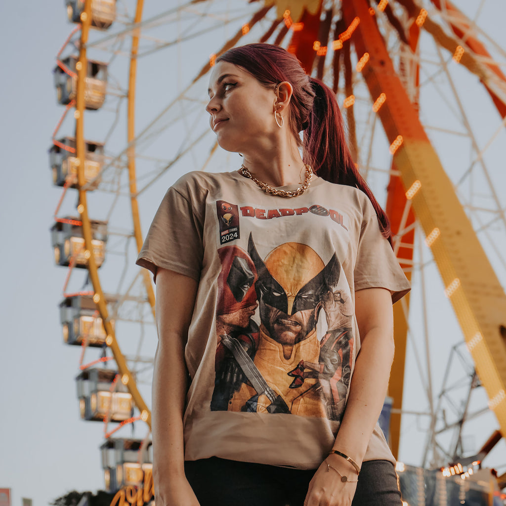 Immagine del prodotto Deadpool - Baci Wolverine T-shirt beige