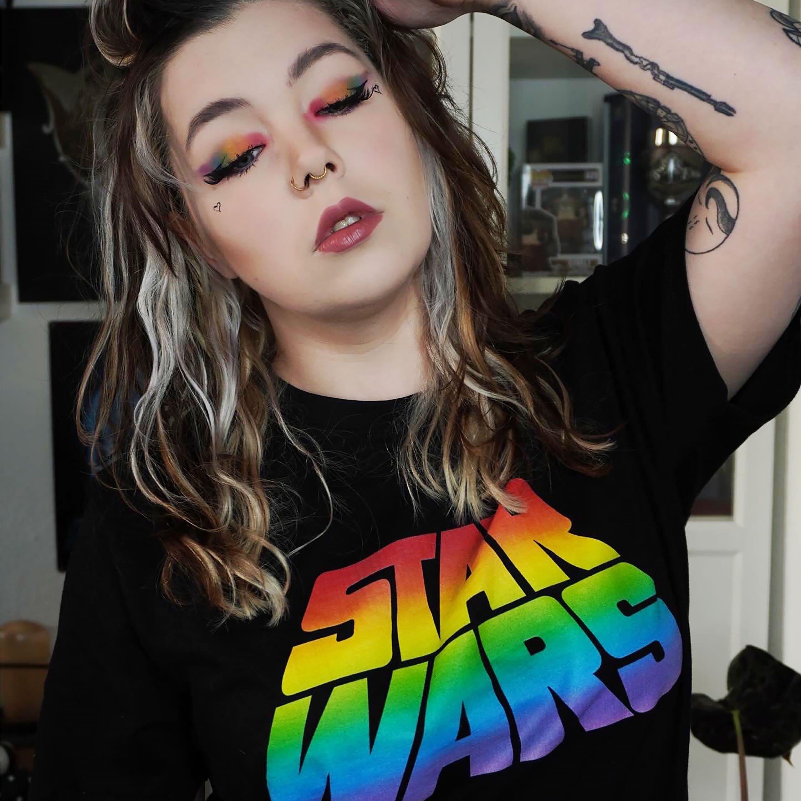 Immagine del prodotto Star Wars - T-Shirt con logo Pride nero